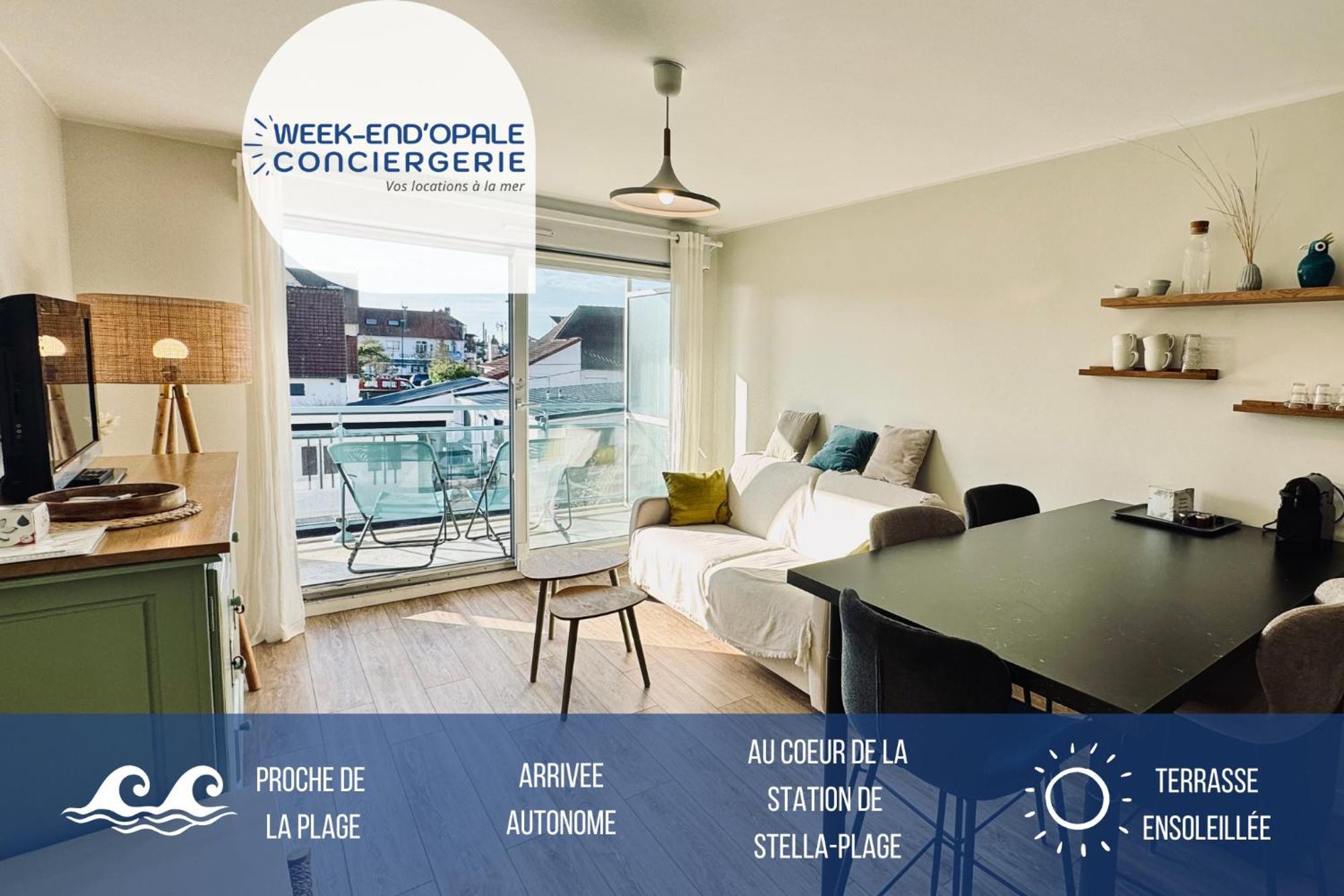 Appartement Centre Ville Stella-Plage Terrasse Sud-Ouest Zewnętrze zdjęcie